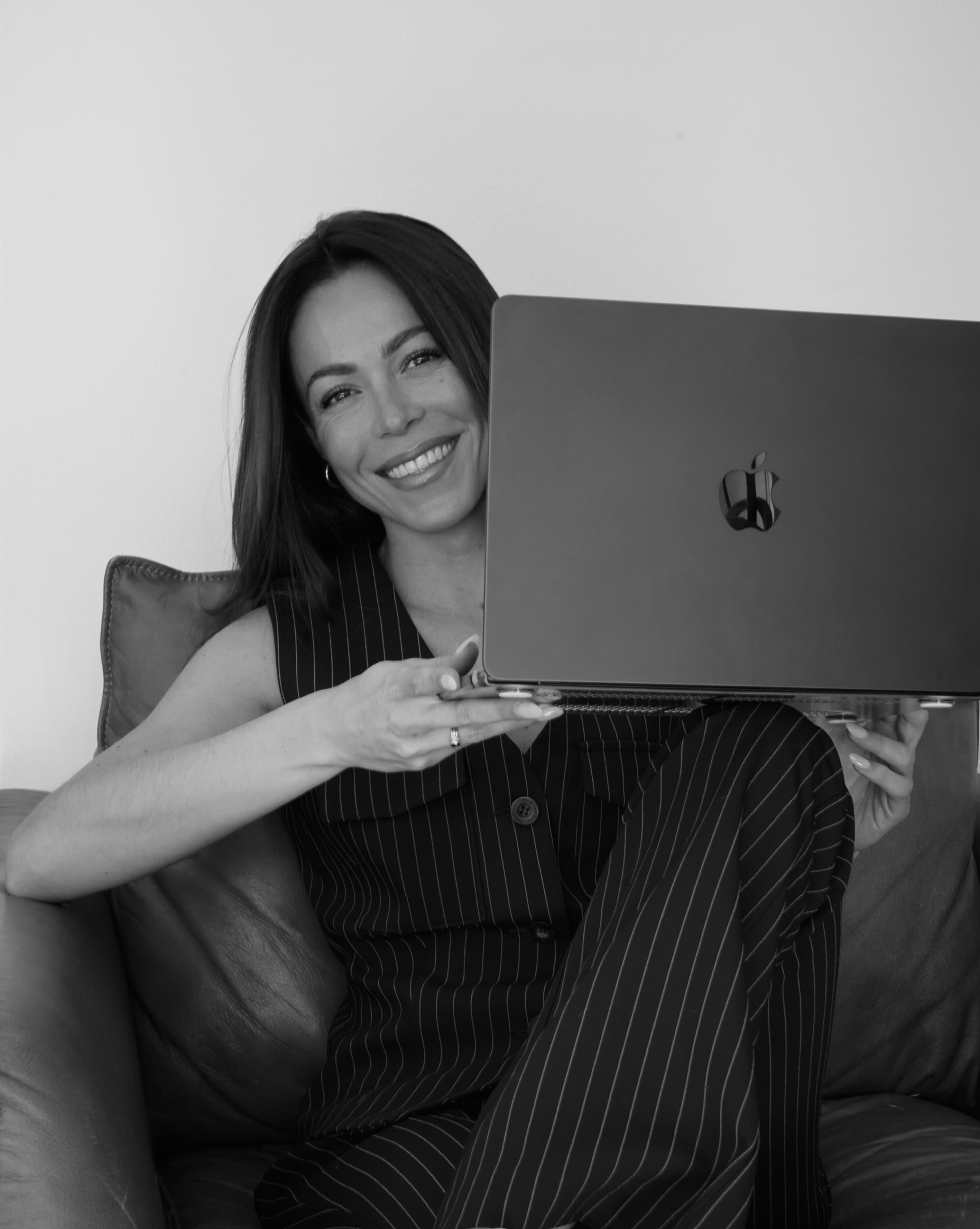 Carla Falchi working on GAIRA Studio